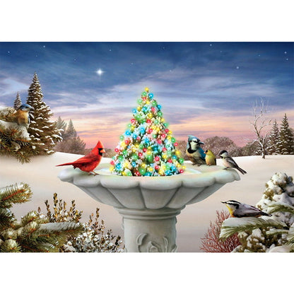 Snow - Full Round Drill Diamond Painting 40*30CM