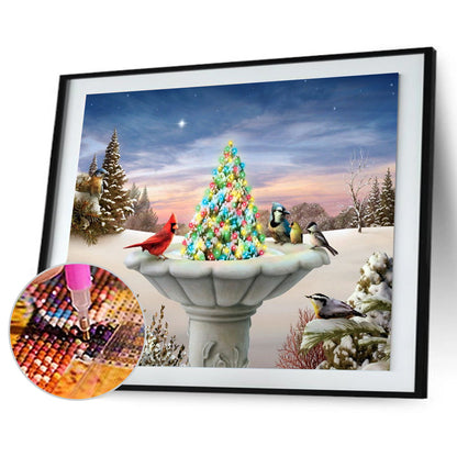 Snow - Full Round Drill Diamond Painting 40*30CM