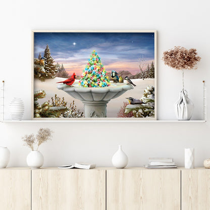 Snow - Full Round Drill Diamond Painting 40*30CM
