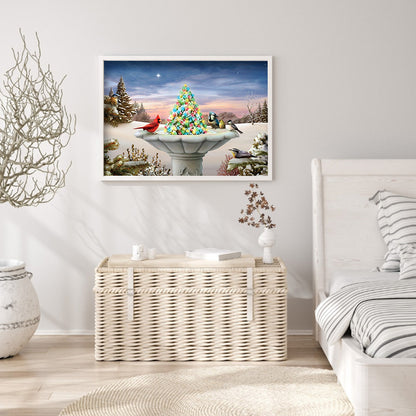 Snow - Full Round Drill Diamond Painting 40*30CM