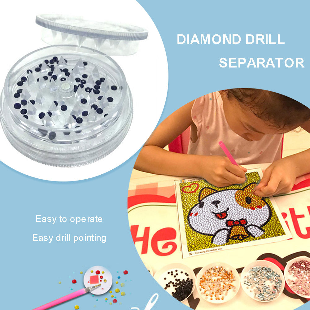 Diamond Painting Drill Separator Round Square Drills Embroidery Divider