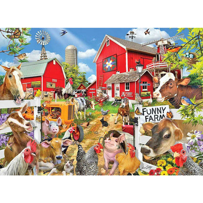 Farm - Full Round Drill Diamond Painting 55*40CM