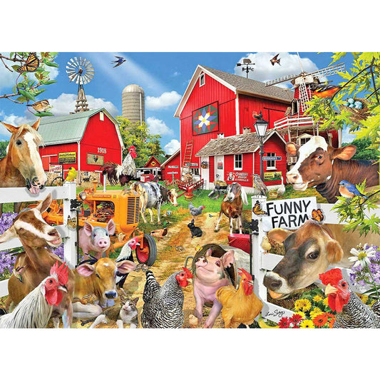 Farm - Full Round Drill Diamond Painting 55*40CM