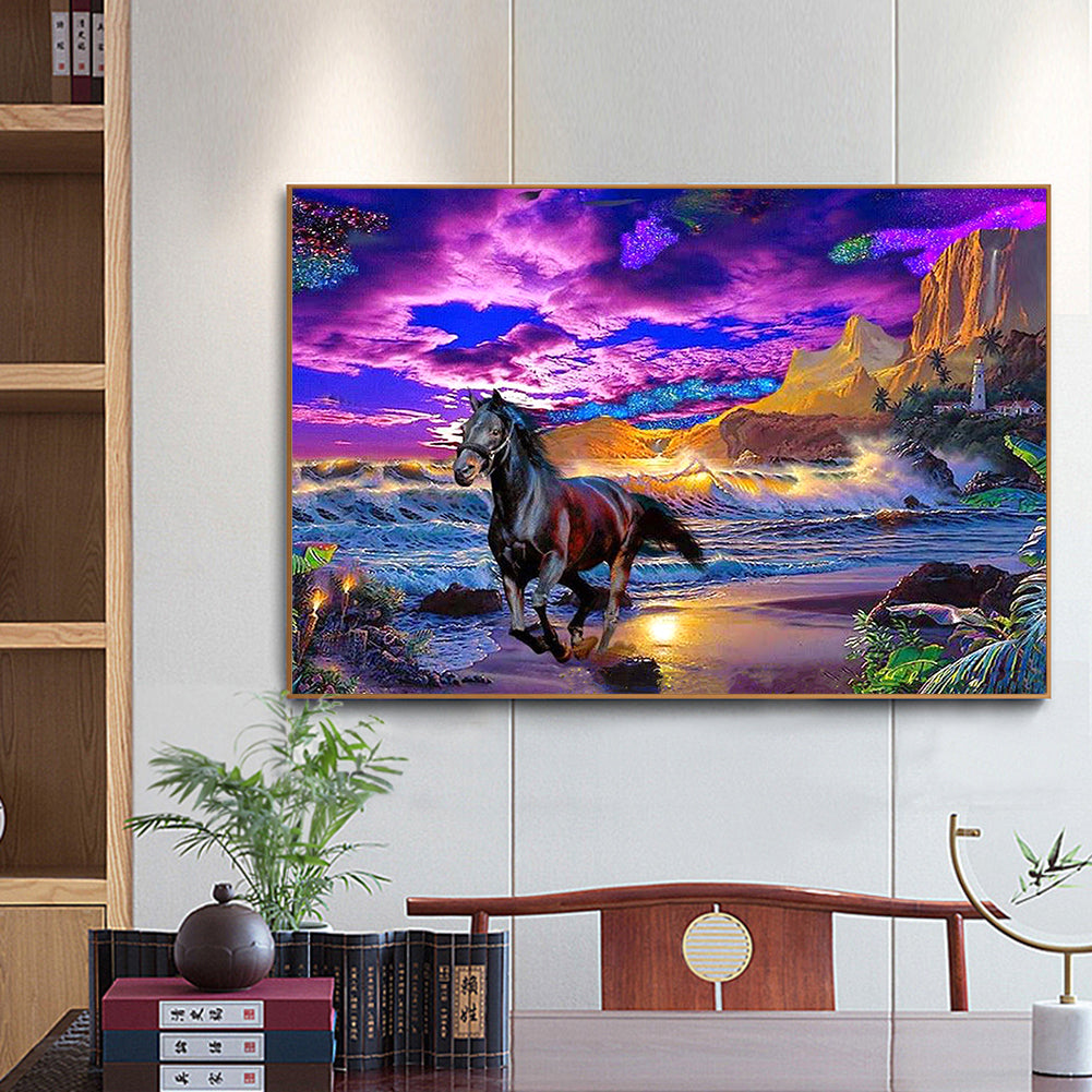 Horse - Full Square Drill Diamond Painting 40*30CM