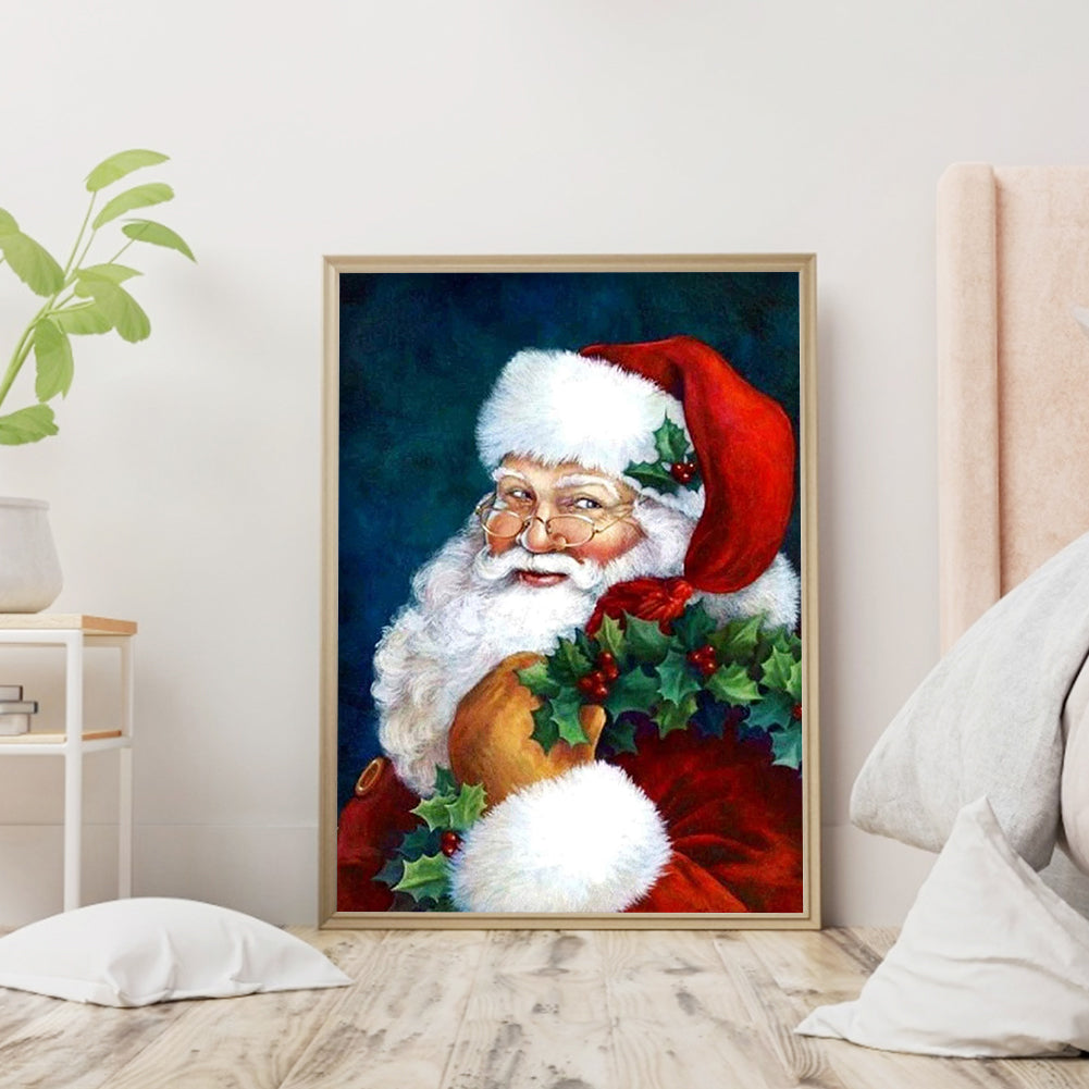 Santa Claus - Full Round Drill Diamond Painting 40*50CM