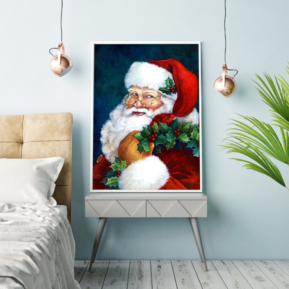 Santa Claus - Full Round Drill Diamond Painting 40*50CM