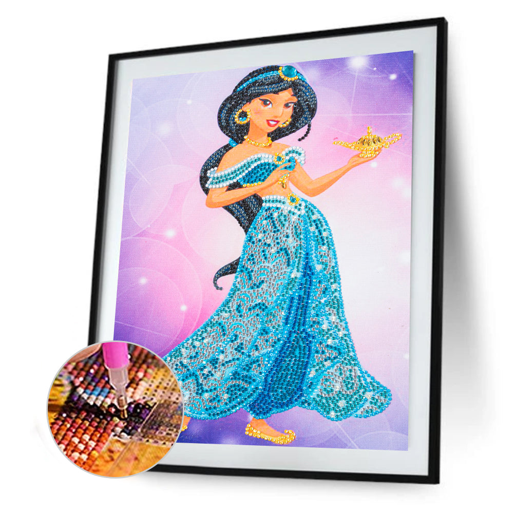 Princess - Special Shaped Drill Diamond Painting 30*40CM