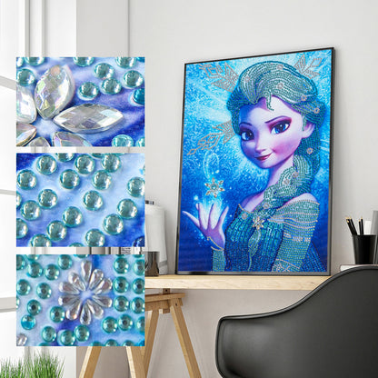 Princess - Special Shaped Drill Diamond Painting 30*40CM