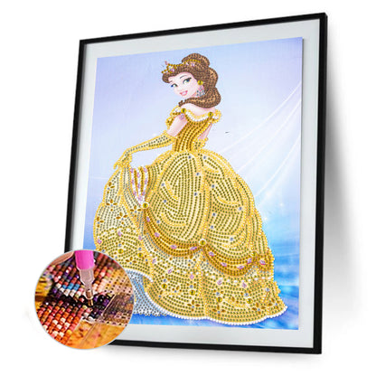 Princess - Special Shaped Drill Diamond Painting 30*40CM