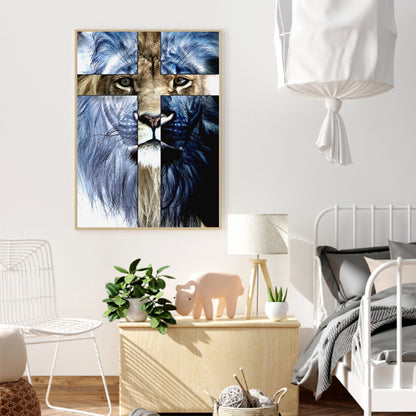 Cross - Full Round Drill Diamond Painting 30*40CM