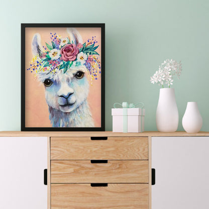 Alpaca - Full Round Drill Diamond Painting 30*40CM