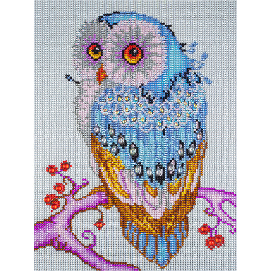 Owl - Special Shaped Drill Diamond Painting 30*40CM