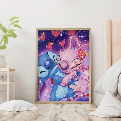 Stitch - Special Shaped Drill Diamond Painting 30*40CM