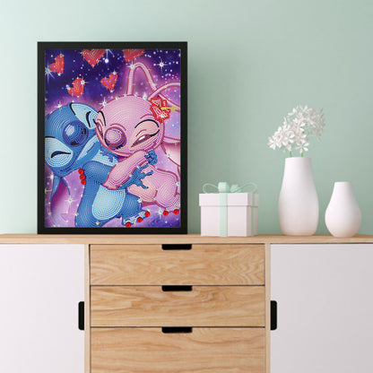 Stitch - Special Shaped Drill Diamond Painting 30*40CM