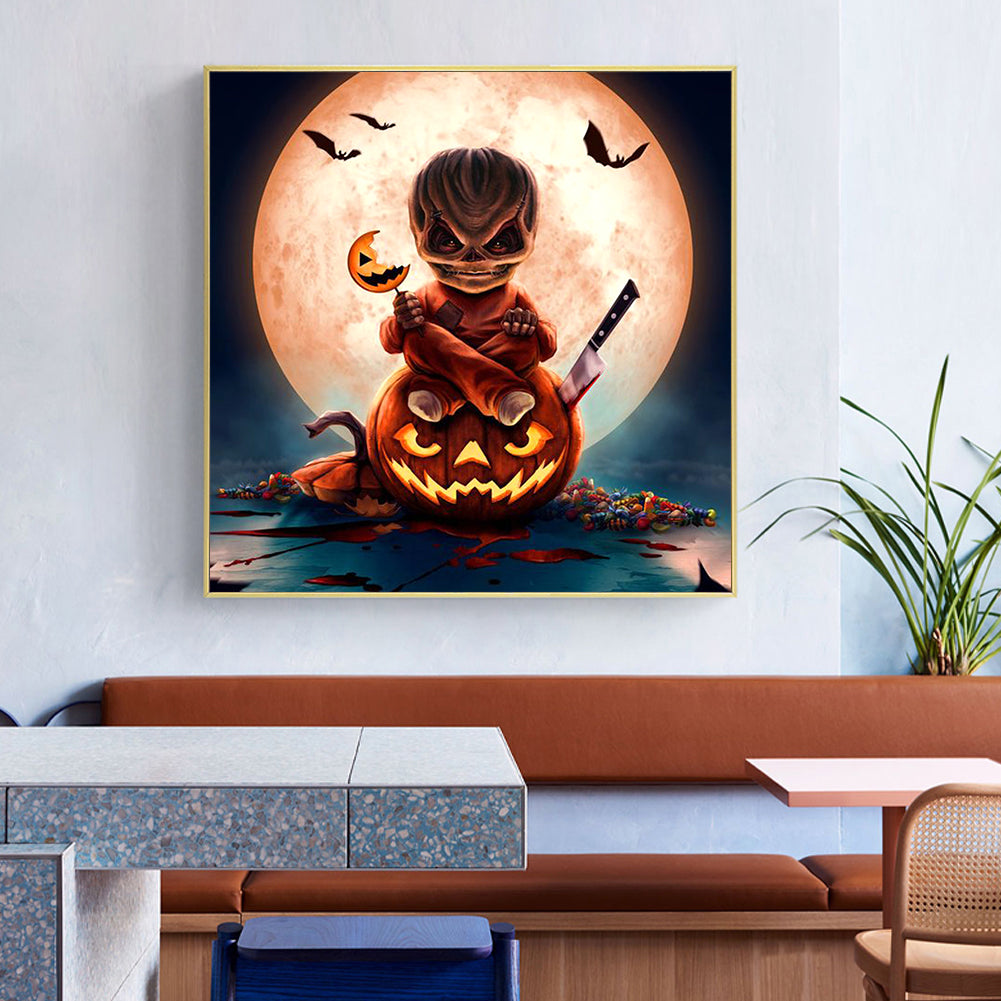 Halloween - Full Round Drill Diamond Painting 30*30CM