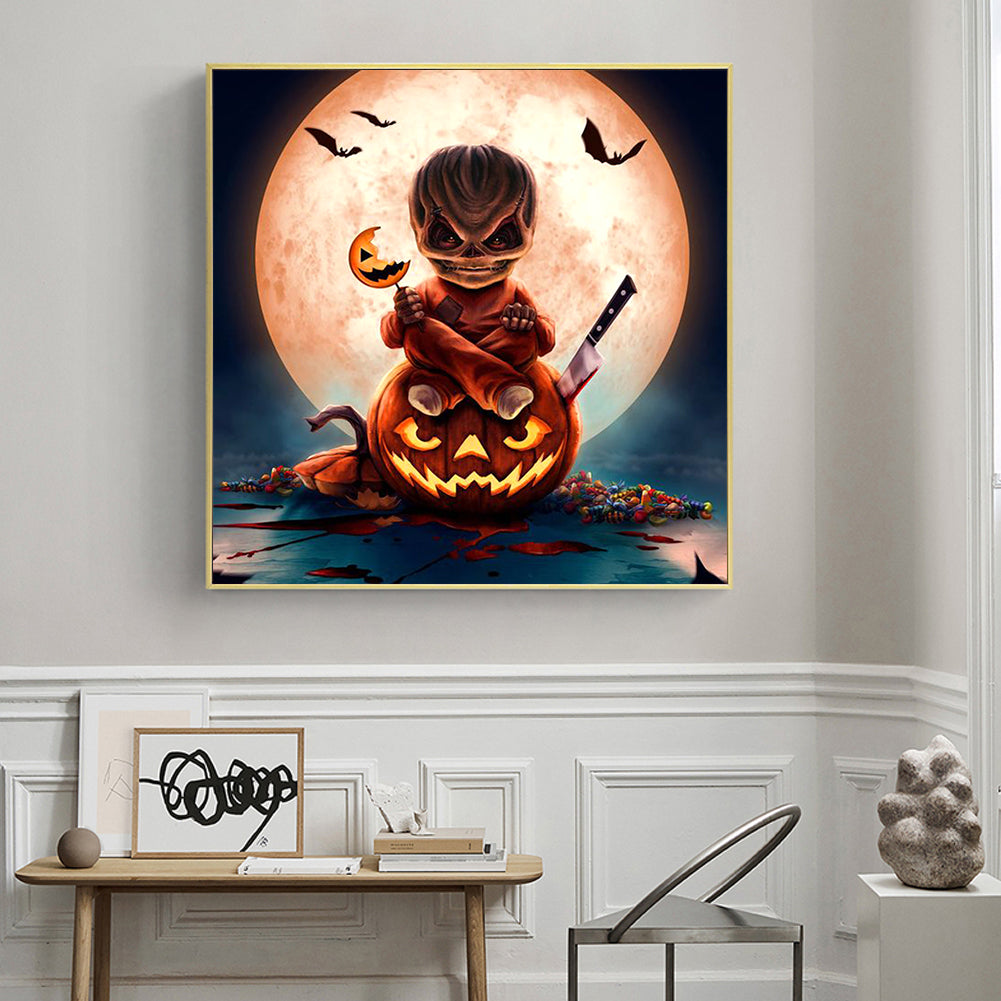 Halloween - Full Round Drill Diamond Painting 30*30CM