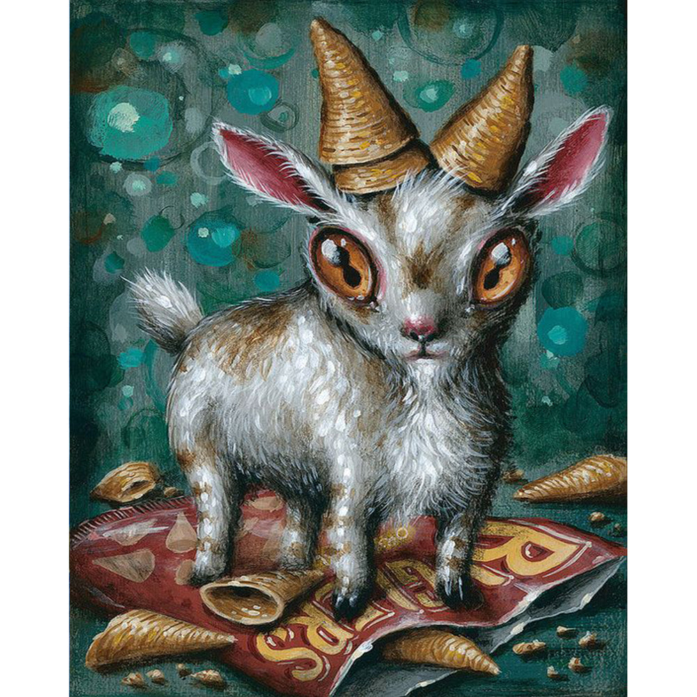 Sheep - Full Round Drill Diamond Painting 40*50CM