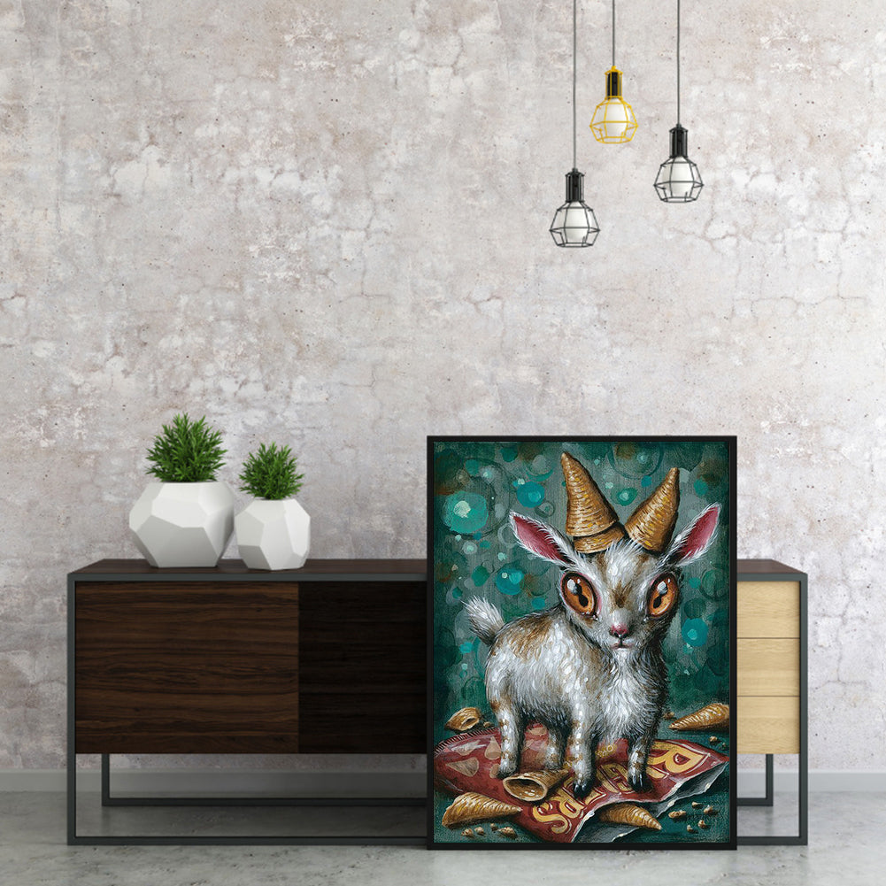 Sheep - Full Round Drill Diamond Painting 40*50CM