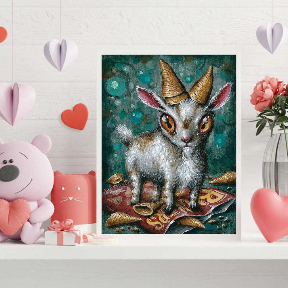 Sheep - Full Round Drill Diamond Painting 40*50CM