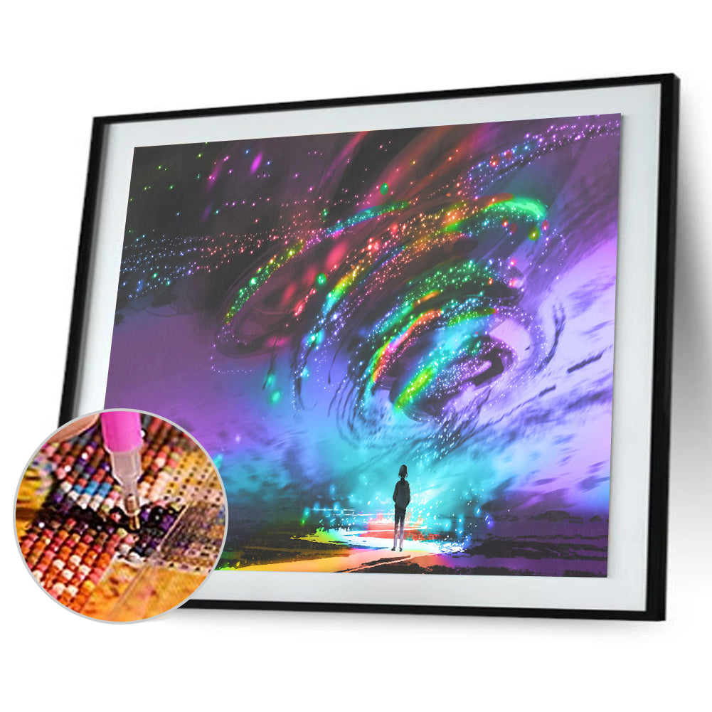 Aurora - Full Round Drill Diamond Painting 40*30CM