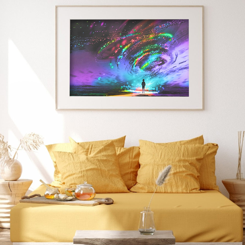 Aurora - Full Round Drill Diamond Painting 40*30CM