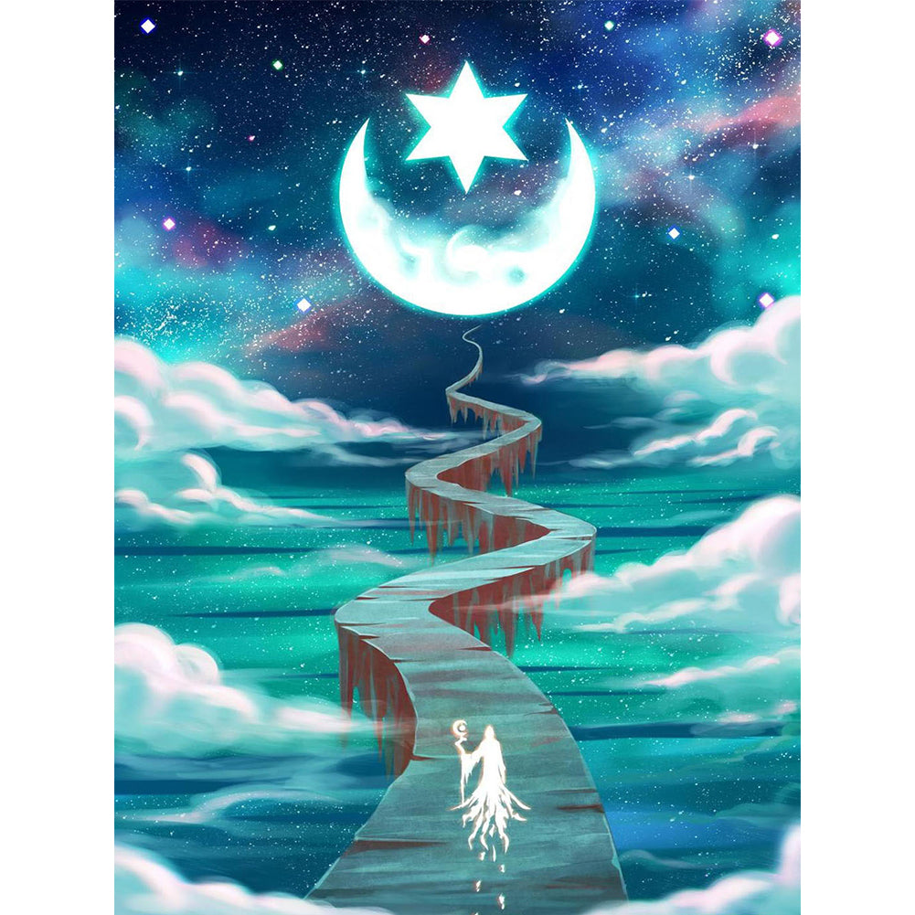 Road - Full Round Drill Diamond Painting 30*40CM