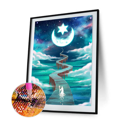 Road - Full Round Drill Diamond Painting 30*40CM