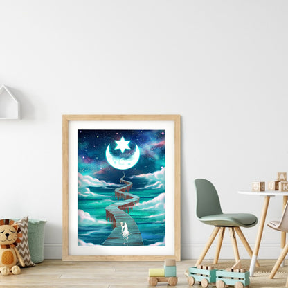 Road - Full Round Drill Diamond Painting 30*40CM