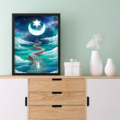 Road - Full Round Drill Diamond Painting 30*40CM