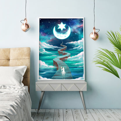 Road - Full Round Drill Diamond Painting 30*40CM