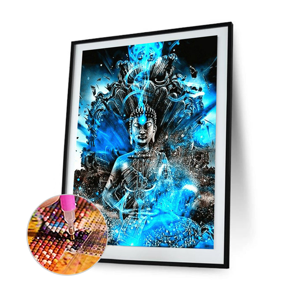 Buddha - Full Round Drill Diamond Painting 30*40CM