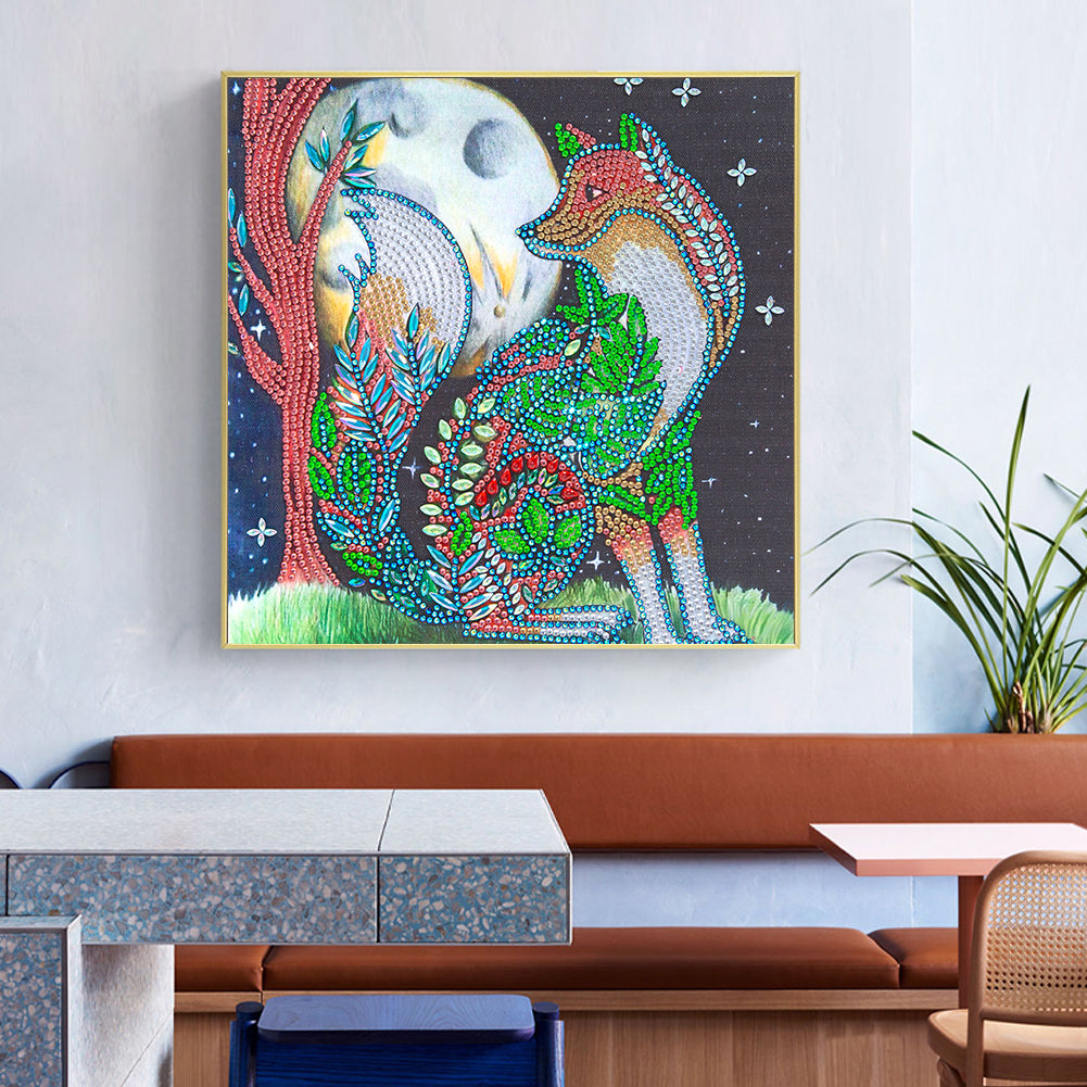 Wolf - Special Shaped Drill Diamond Painting 30*30CM