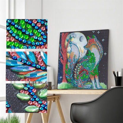 Wolf - Special Shaped Drill Diamond Painting 30*30CM