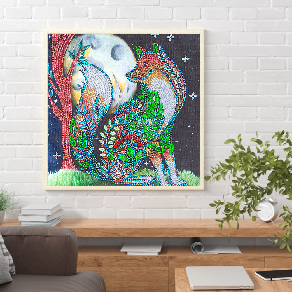 Wolf - Special Shaped Drill Diamond Painting 30*30CM