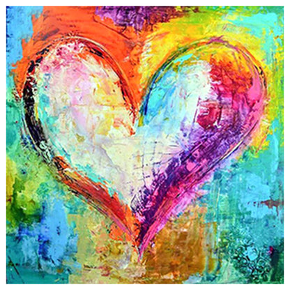 Love - Full Round Drill Diamond Painting 30*30CM