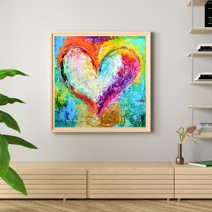 Love - Full Round Drill Diamond Painting 30*30CM