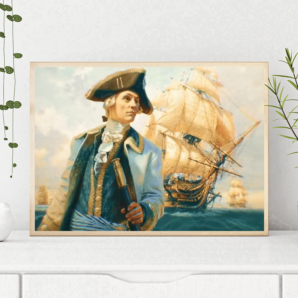 Maritime Voyage - Full Round Drill Diamond Painting 40*30CM