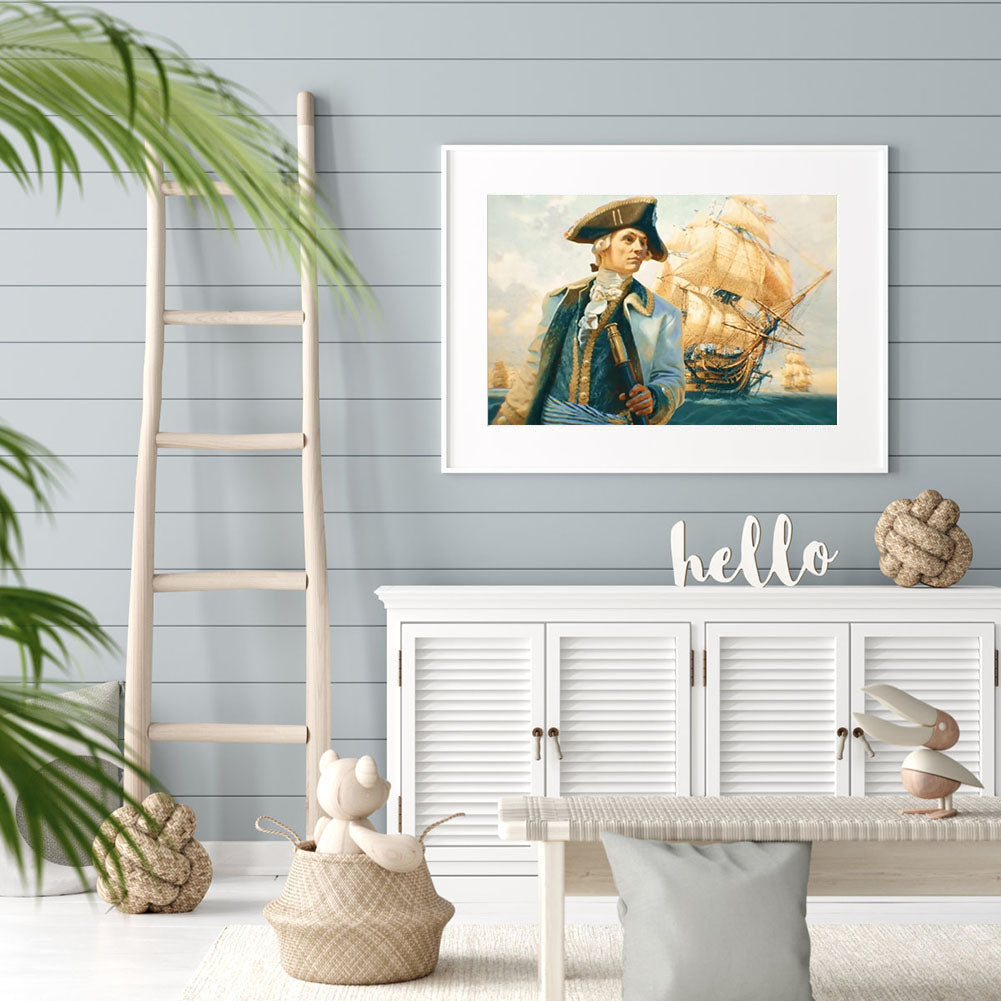 Maritime Voyage - Full Round Drill Diamond Painting 40*30CM