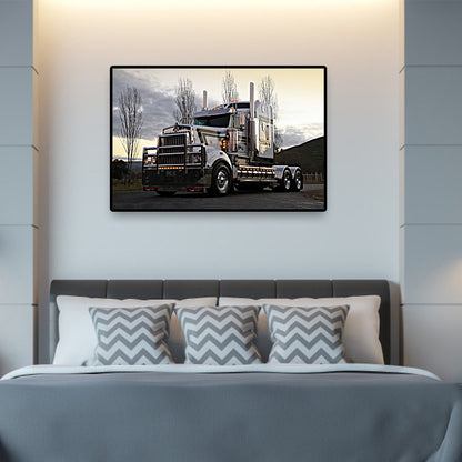 Truck Poster - Full Round Drill Diamond Painting 60*40CM