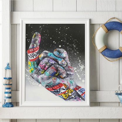 Graffiti - Full Round Drill Diamond Painting 30*40CM