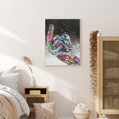 Graffiti - Full Round Drill Diamond Painting 30*40CM