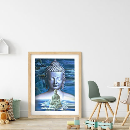 Buddha Statue - Full Round Drill Diamond Painting 30*40CM