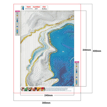 Modern Painting - Full Round Drill Diamond Painting 30*40CM