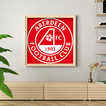 Football Badge - Full Round Drill Diamond Painting 30*30CM