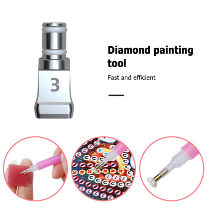 Rhinestones Head Diamond Painting Point Drill Pen Tips DIY Arts Decor Craft