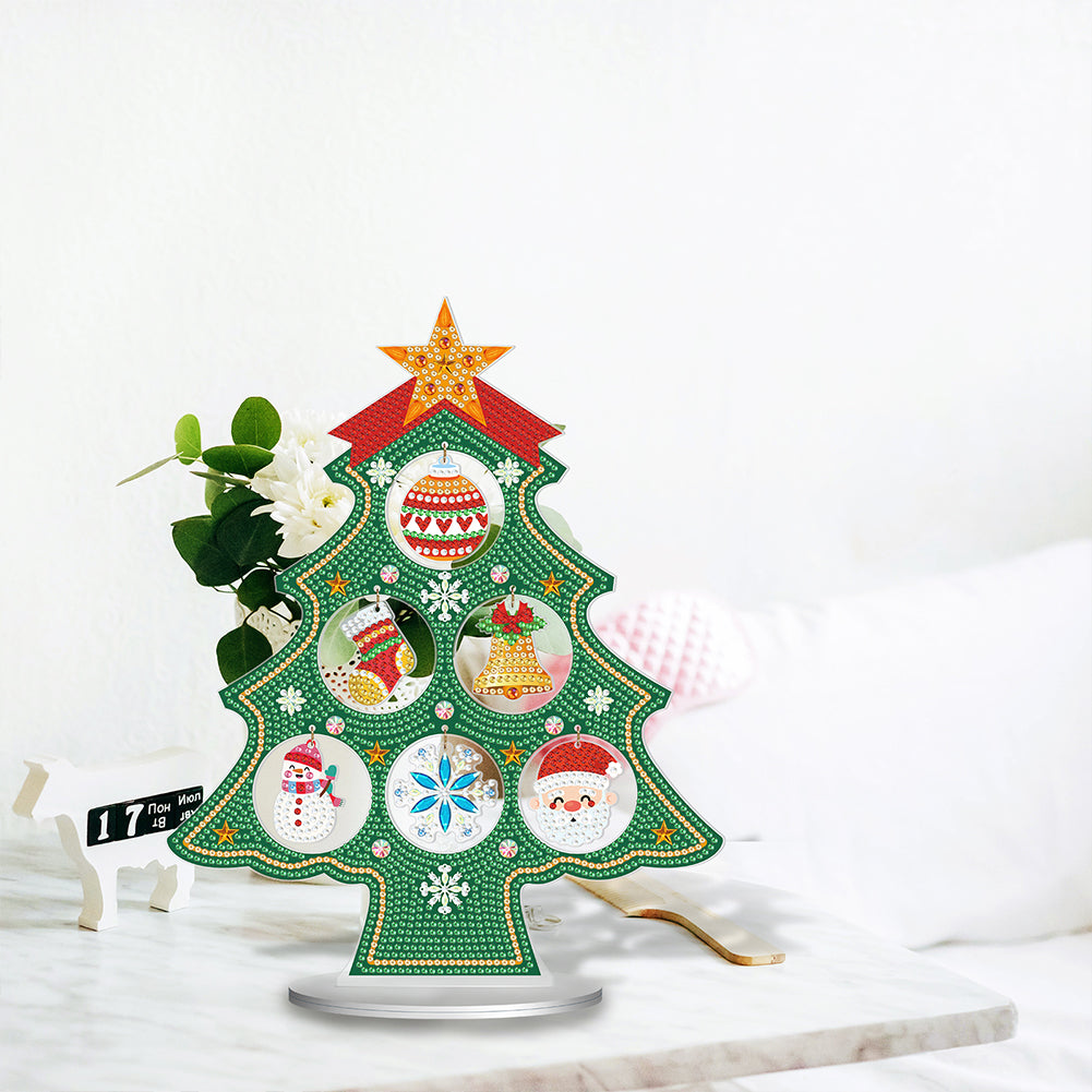 Special Shaped Diamond Painting Christmas Desktop Ornament Embroidery Craft