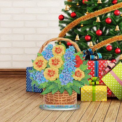 Special Shaped Diamond Painting Christmas Desktop Ornament Embroidery Craft