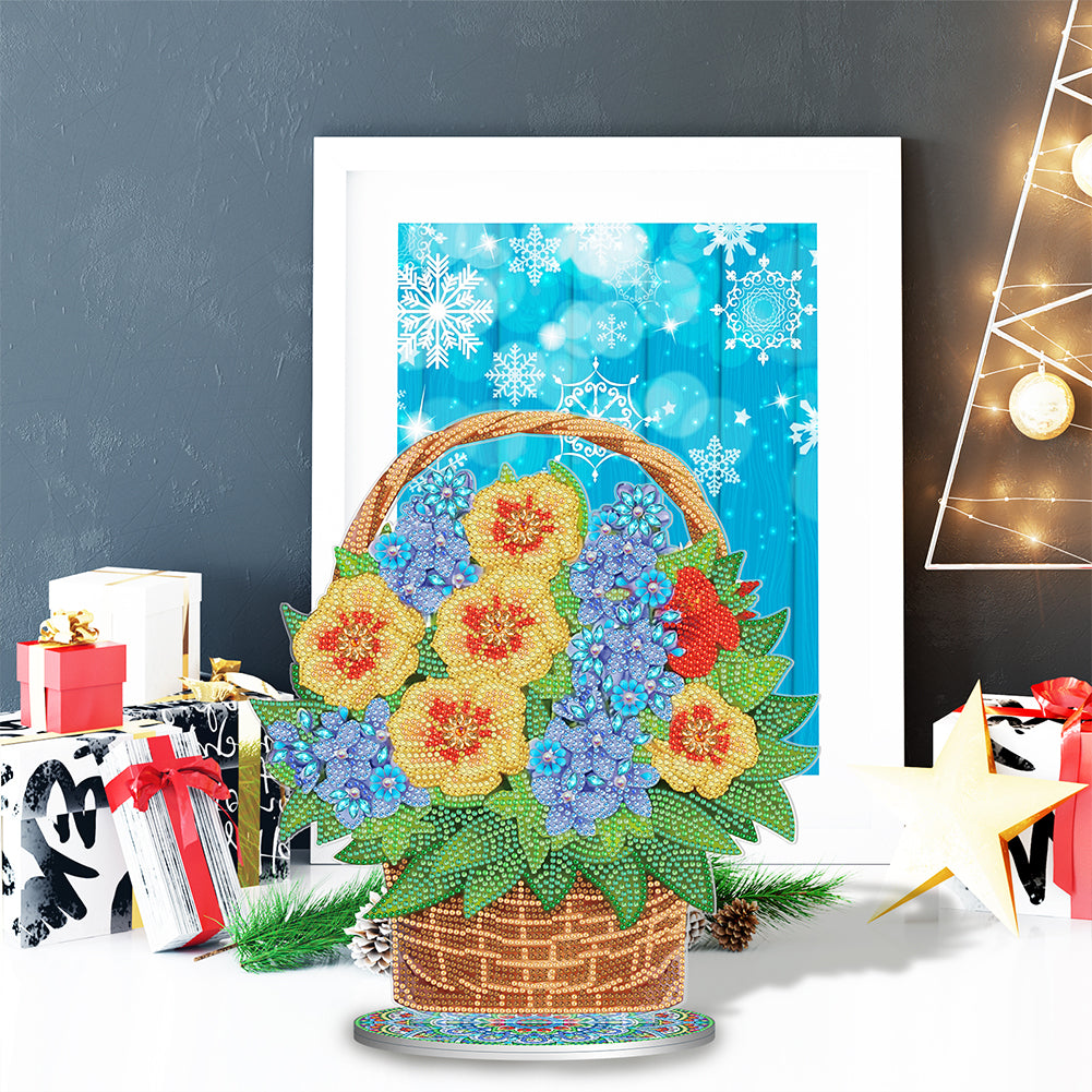 Special Shaped Diamond Painting Christmas Desktop Ornament Embroidery Craft