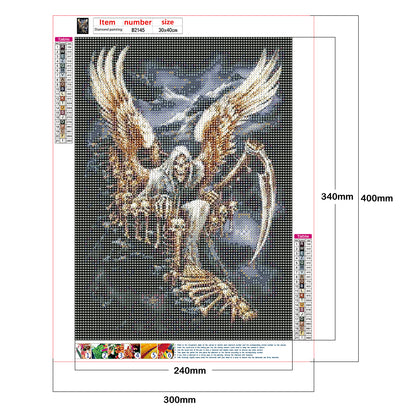 Death - Full Round Drill Diamond Painting 30*40CM