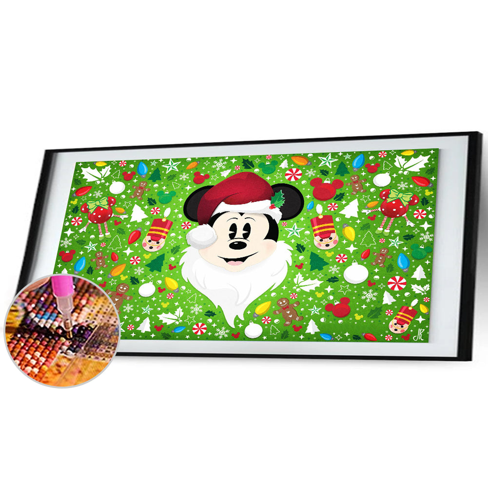 Cartoon Mouse - Full Round Drill Diamond Painting 60*30CM